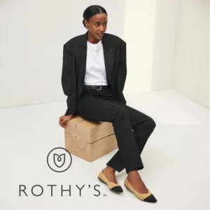 ROTHY'S &quot;The Point II&quot; Camel Captoe Knit Fabric Slip On Ballet Flats 🌷 NEW!!