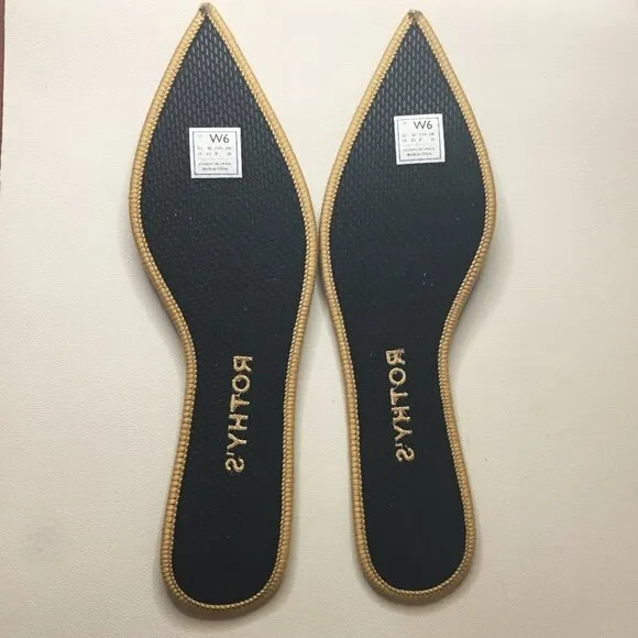 ROTHY'S &quot;The Point II&quot; Camel Captoe Knit Fabric Slip On Ballet Flats 🌷 NEW!!