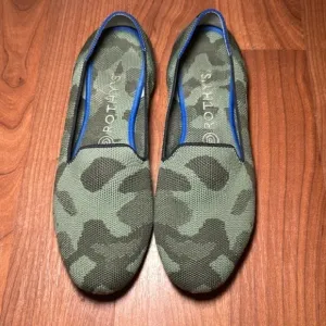 Rothy’s camouflage loafer size 9.5