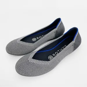 Rothy’s Grey Birdseye Ballet Flats Women’s Slip On Shoes Capsule Gray New