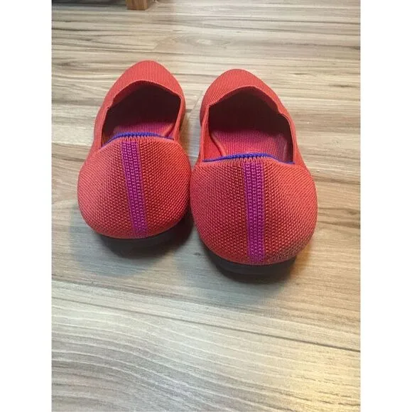 Rothy's Sunset Red Loafers