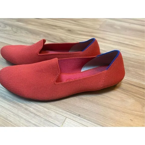Rothy's Sunset Red Loafers