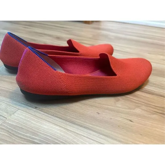 Rothy's Sunset Red Loafers