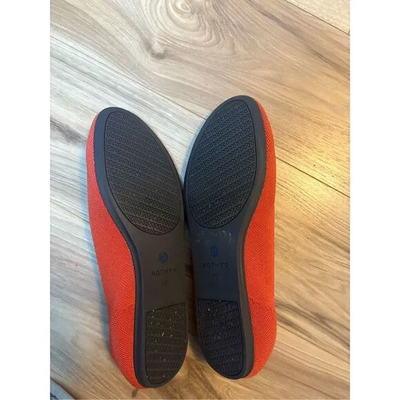 Rothy's Sunset Red Loafers