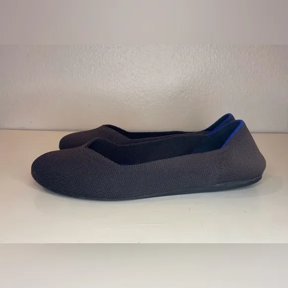 Rothy's The Flat Women's Slip-On Classic Brown Shoes Size 10.5.