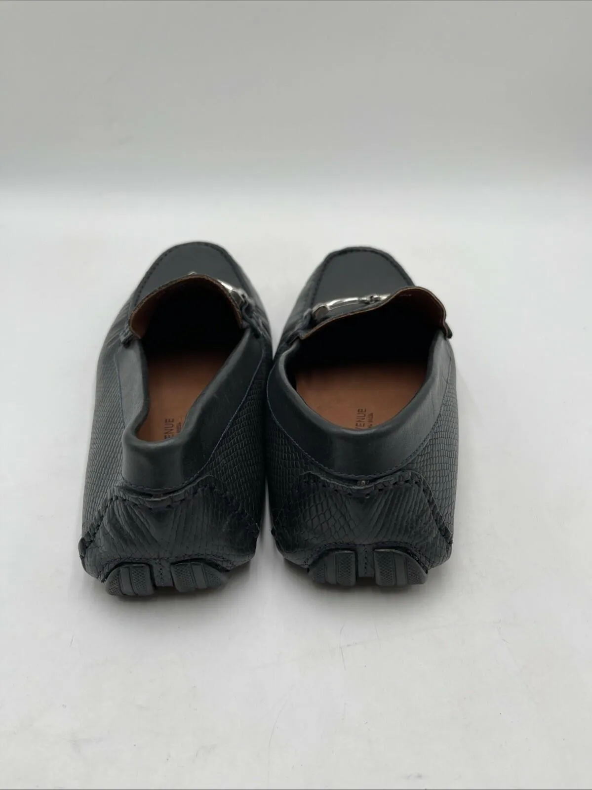 Saks Fifth Avenue Men’s Slip On Loafers Navy Size 8M - Very Good