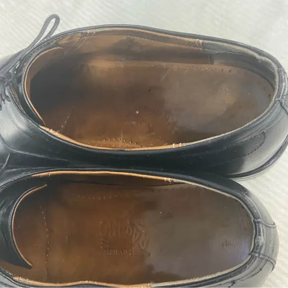 Salvador Ferragamo Black Dress Shoes size 10 D