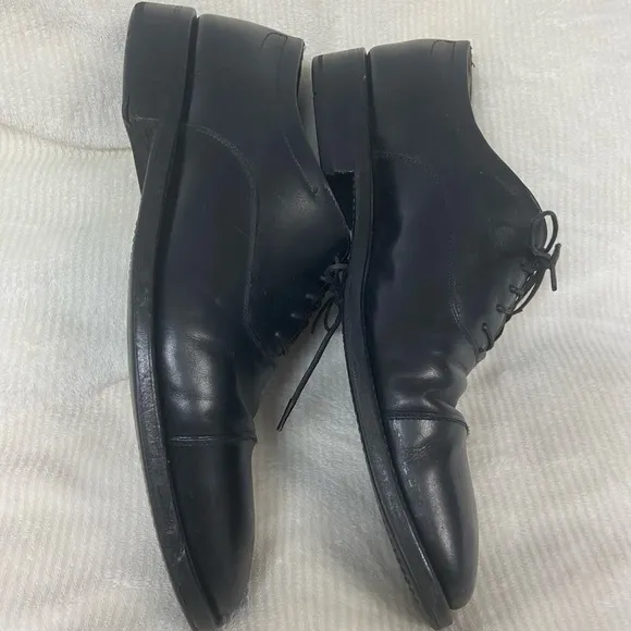 Salvador Ferragamo Black Dress Shoes size 10 D