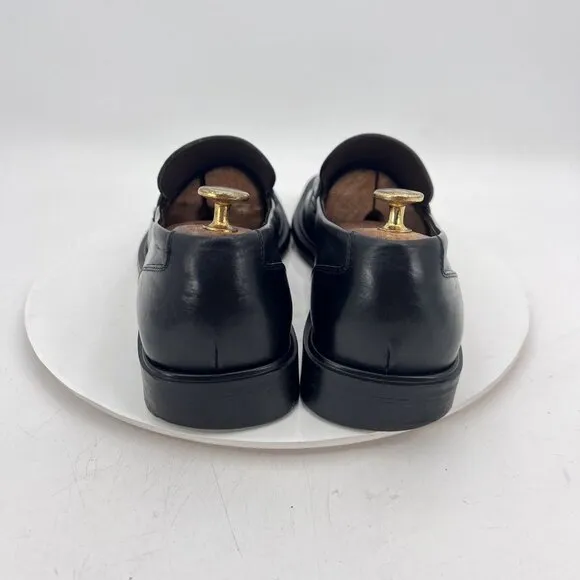 Salvatore Ferragamo Men Size 9.5D Black Leather Horsebit Loafer Dress Shoes