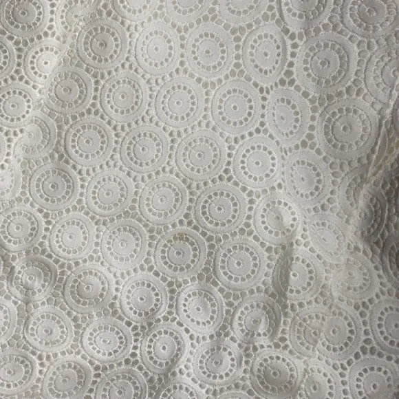 Salvatore Ferragamo NWT - size 42 - white 100% cotton Skirt!