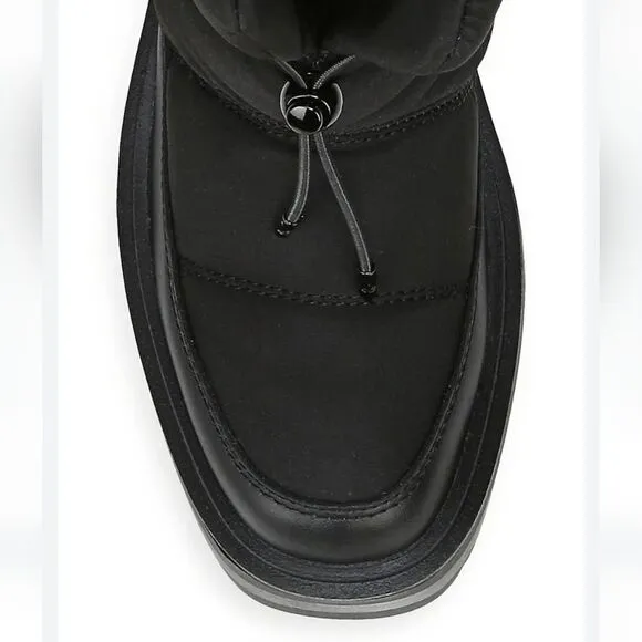 SAM EDELMAN Lakyn Womens Cushioned Footbed puffy black winter boots 5
