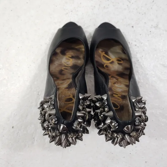 SAM EDELMAN LORISSA METAL STUDDED HEEL