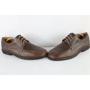 Sandro Moscolini Mens 11.5 EEE Brazil Leather Lace Up Oxford Dress Shoes Brown
