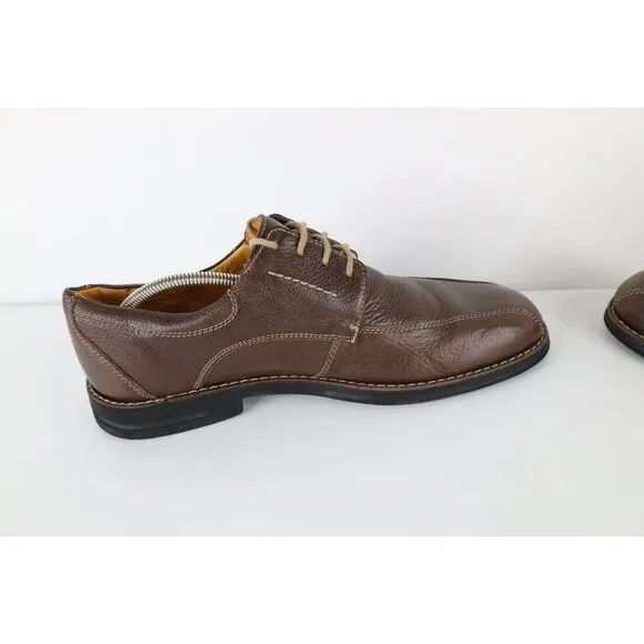 Sandro Moscolini Mens 11.5 EEE Brazil Leather Lace Up Oxford Dress Shoes Brown