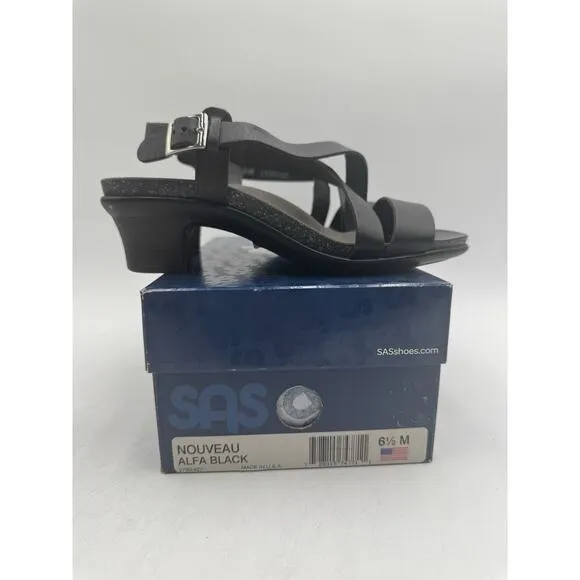 SAS NOUVEAU Women's NEW Dress Shoe Black US Size 6.5 Medium