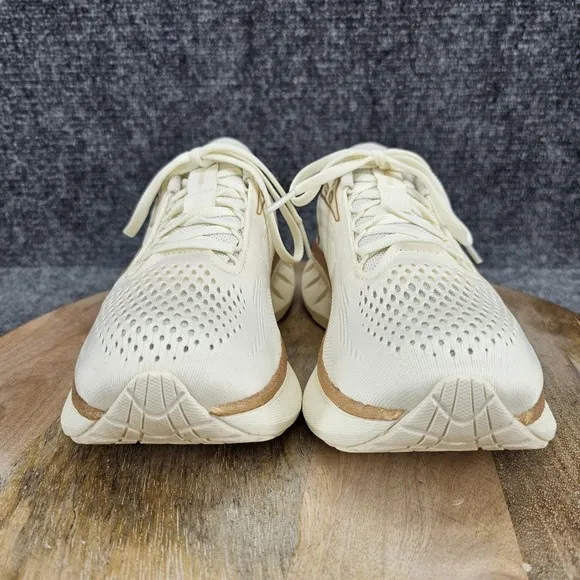 Saucony Ride 18 Womens Size 6.5 Vanilla White Athletic Running Shoes S11000-104