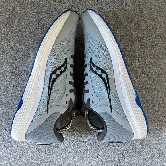 Saucony Womens 10 Freedom 5 Running Shoes S10726-30 Granite Shadow Gray Blue