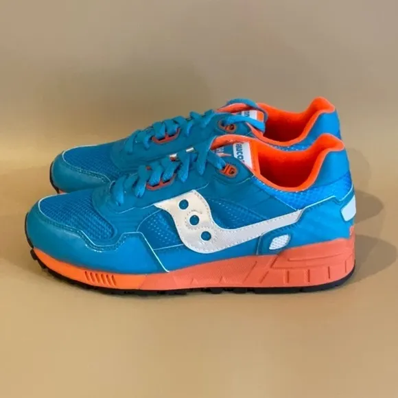Saucony Womens Shadow 5000 60033-36 Blue Casual Shoes Sneakers