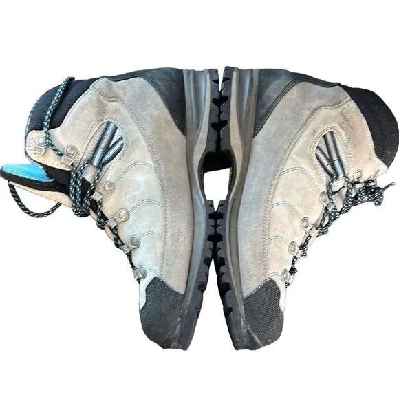 Scarpa Go Up Goretex Vibram Leather Hiking Outdoor Mountaineering Boots 6.5 wome