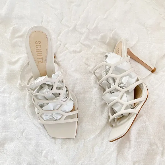 Schutz Julianna Weekend Heel Size 6.5 New