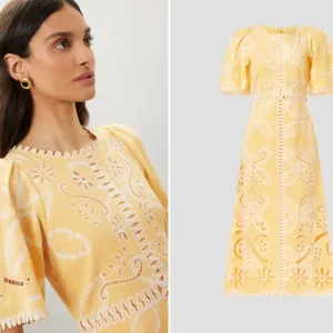 SEA NEW YORK Liat Embroidery Dress Size 4
