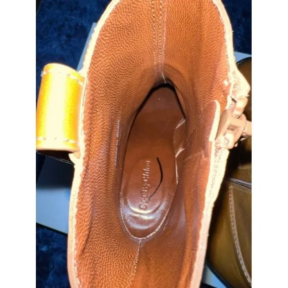 See By Chloe Brown Erine Bootsbooties Size Us