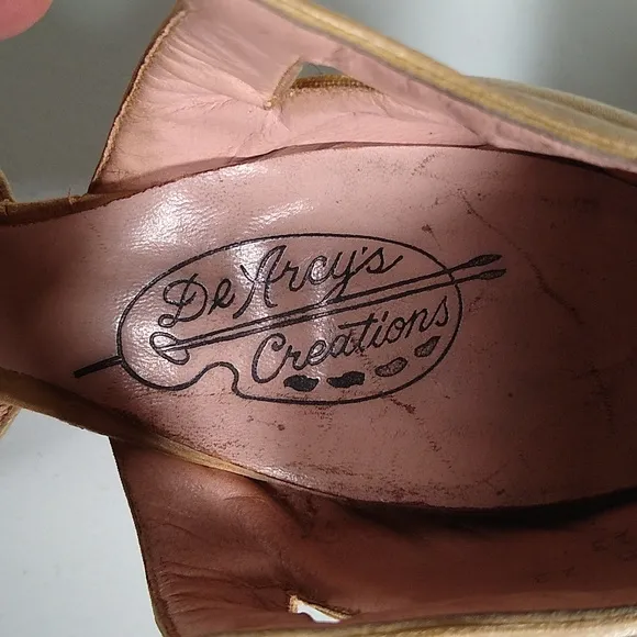 Set of 3 Vintage 1920s-1940s high heel retro shoes