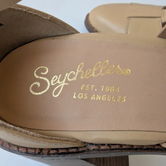 Seychelles Stay Ready Heels Leather Sandals