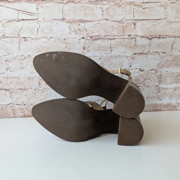 Seychelles Stay Ready Heels Leather Sandals