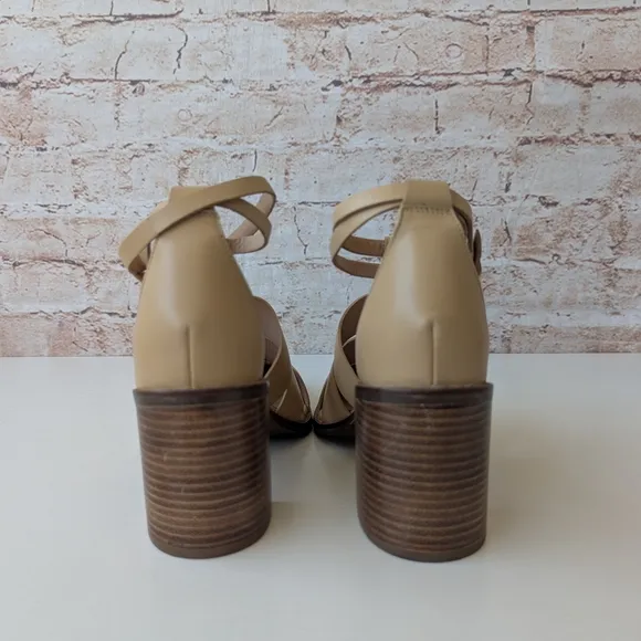 Seychelles Stay Ready Heels Leather Sandals