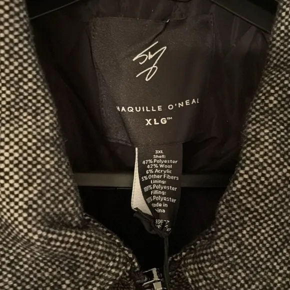 Shaquille O’Neil Big and Tall Mens Jacket