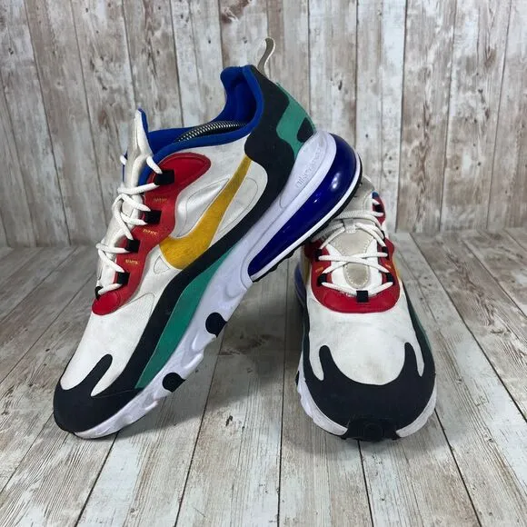 Size 10.5 -‎ Nike Air Max 270 React Bauhaus 2019 - AO4971-002