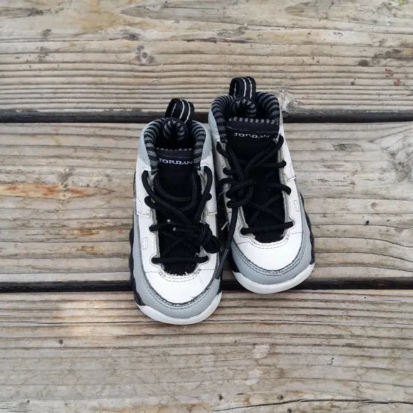 Size 4 Toddler TD Nike Air Jordan 9 Baron Shoes Sneakers