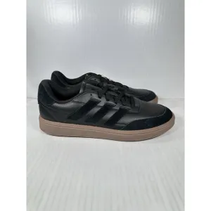 Size 9.5 Men’s Adidas Courtblock Black Gum Bottom Shoes Sneakers ID9077 NEW