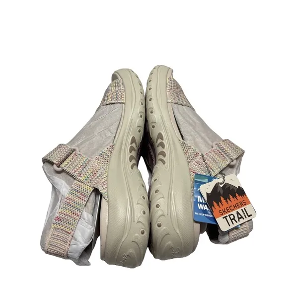 Skechers Reggae Bound-Sweet Crush Nat/Multi (163481) Casual Sandals Sz 8 NIB