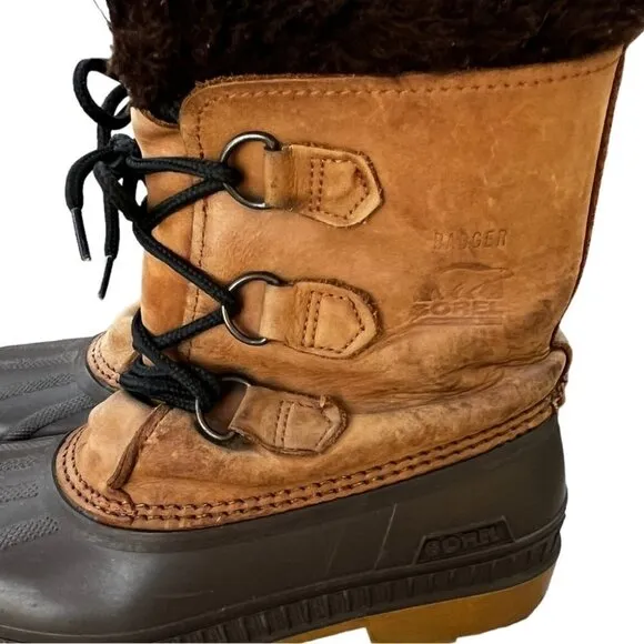 Sorel Badger Winter Boots- Youth size 4