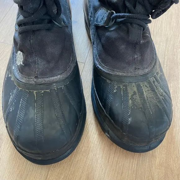 Sorel Bear Boots Men’s Black Winter Boots Size 9 Used