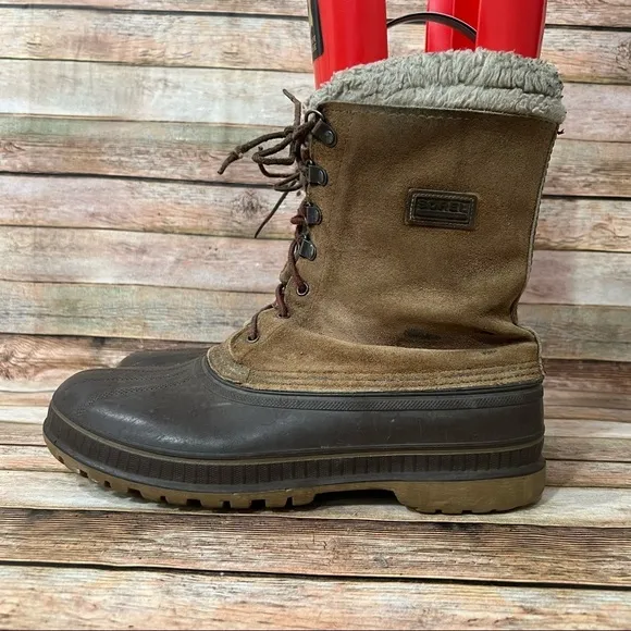Sorel Brown Steel Shank Winter Boots