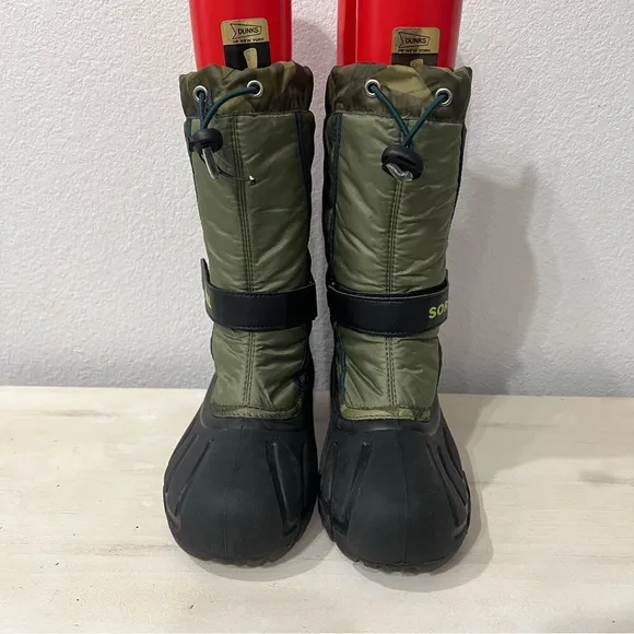 Sorel Camo Print Flurry Winter Boots
