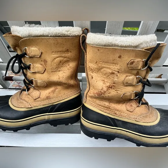 SOREL Caribou Water Proof Winter Boots sz 10