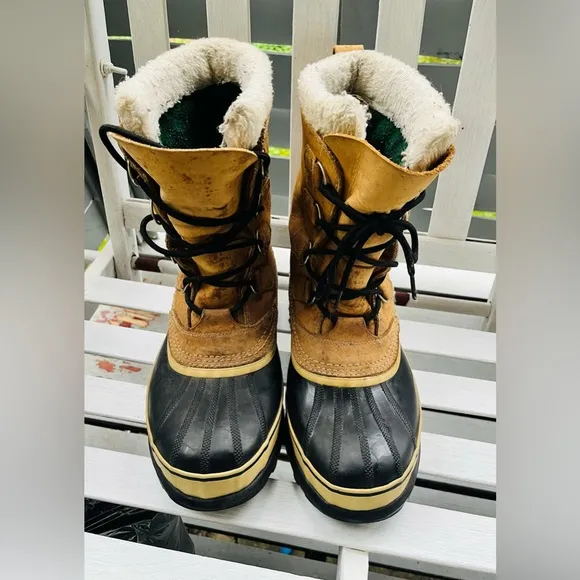 SOREL Caribou Water Proof Winter Boots sz 10