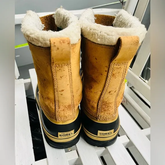 SOREL Caribou Water Proof Winter Boots sz 10