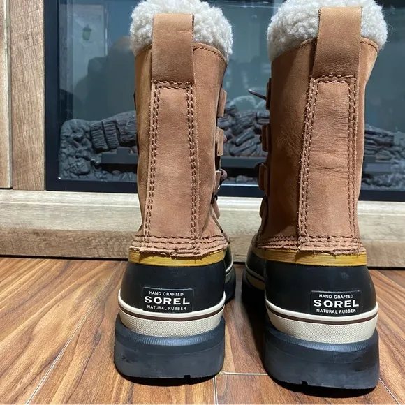 Sorel Caribou Waterproof Snow Boots Lace Up Winter Boots
