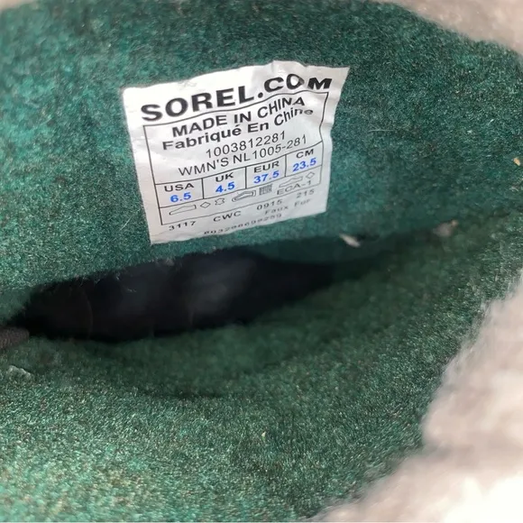 Sorel Caribou Waterproof Snow Boots Lace Up Winter Boots