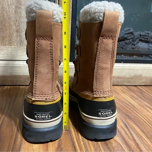Sorel Caribou Waterproof Snow Boots Lace Up Winter Boots