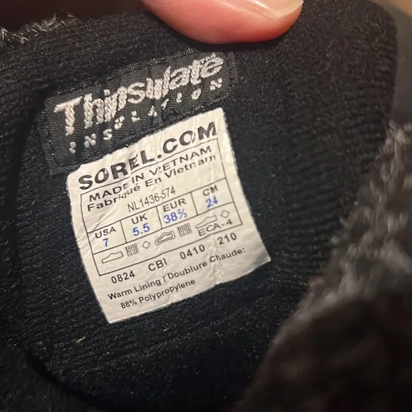 Sorel Cumberland Winter Boots 7