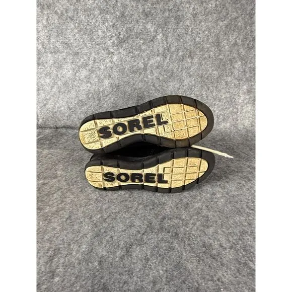 Sorel Explorer Joan‎ All Black Winter Boots Womens 7