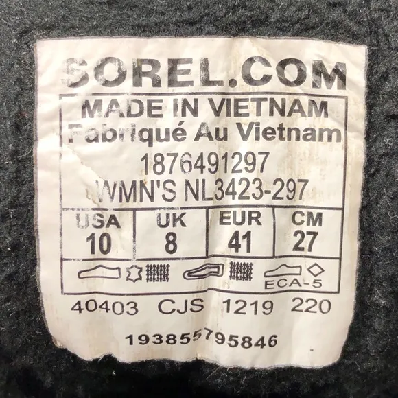 Sorel Explorer Joan Felt WP Winter Boots 10