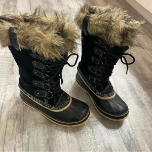 Sorel Joan of Arctic Waterproof Winter Boots Size 7