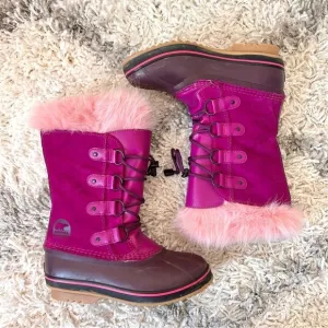 Sorel Joan of Arctic Youth Pink Winter Boots